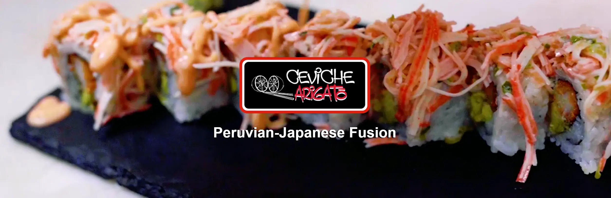 Ceviche Arigato website preview