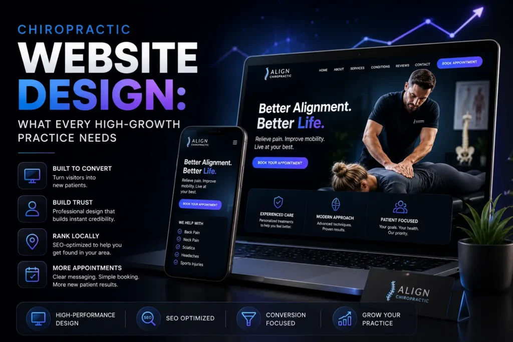 Chiropractic Website Design What Every High-Growth Practice Needs