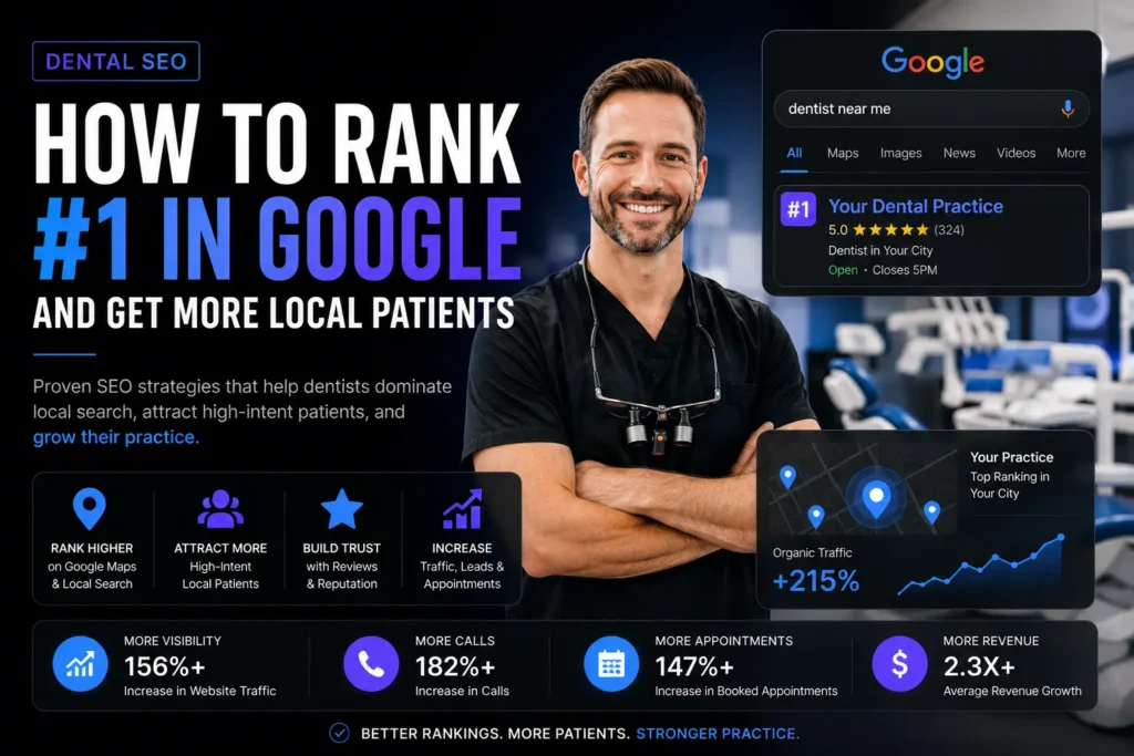 Dental SEO How to Rank #1 in Google and Get More Local Patients