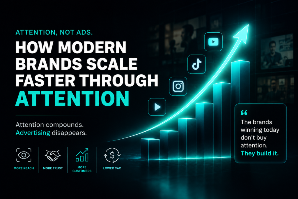 How Modern Brands Scale Through Attention Marketing