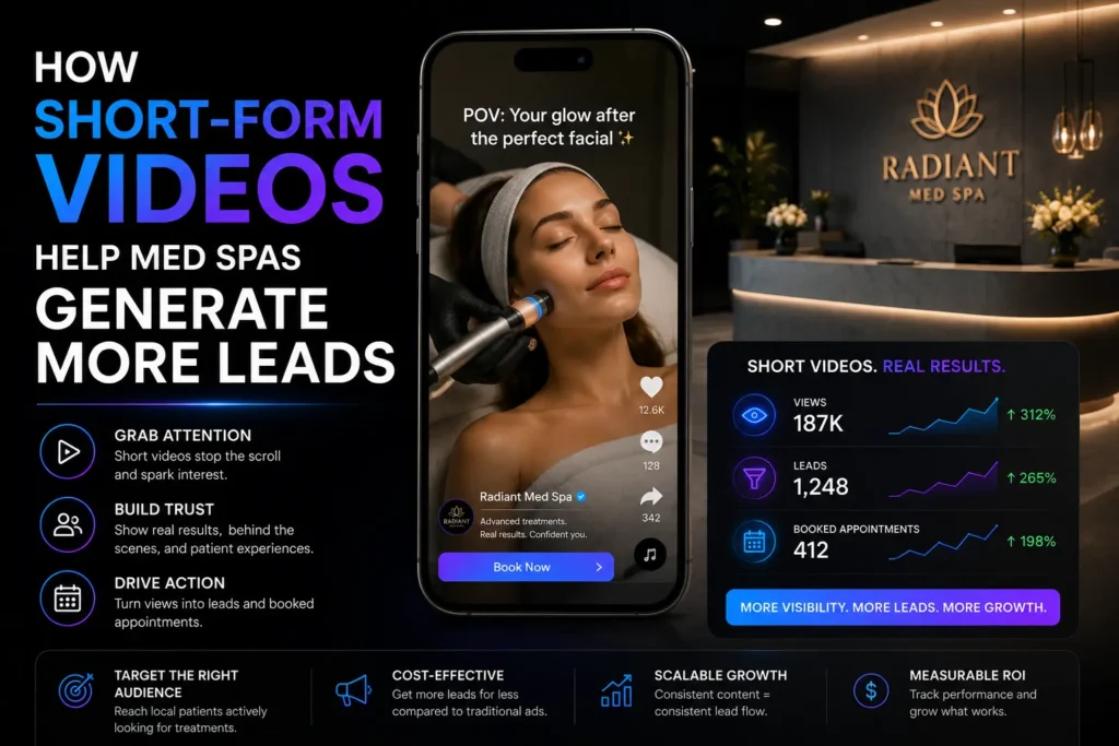 How Short-Form Videos Help Med Spas Generate More Leads