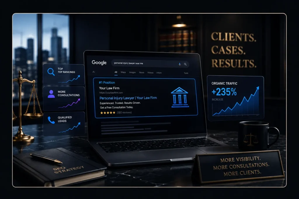 Law Firm SEO-How to Rank #1 and Get More Clients