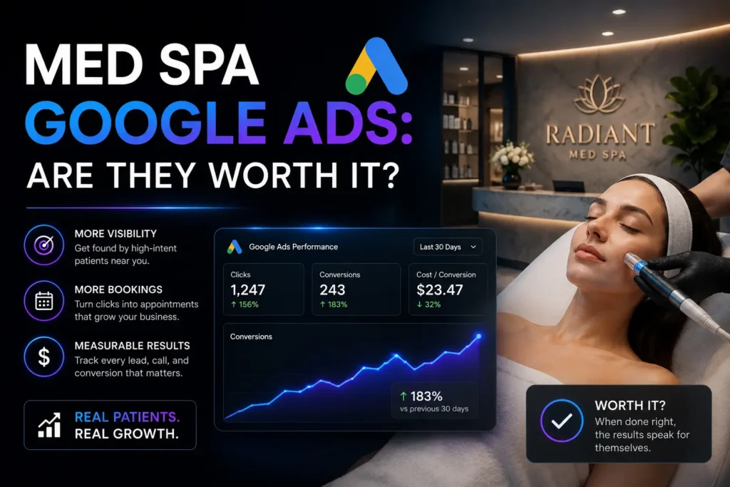 Med Spa Google Ads: Are They Worth It?