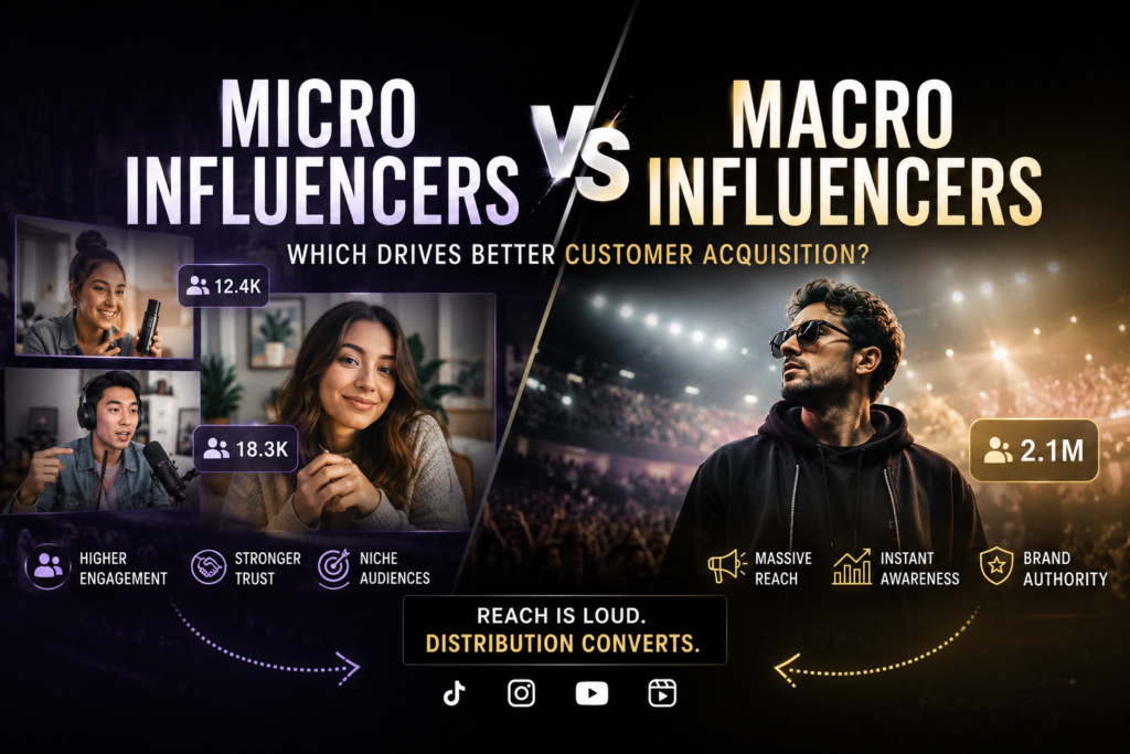 Micro Influencers vs Macro Influencers for Growth