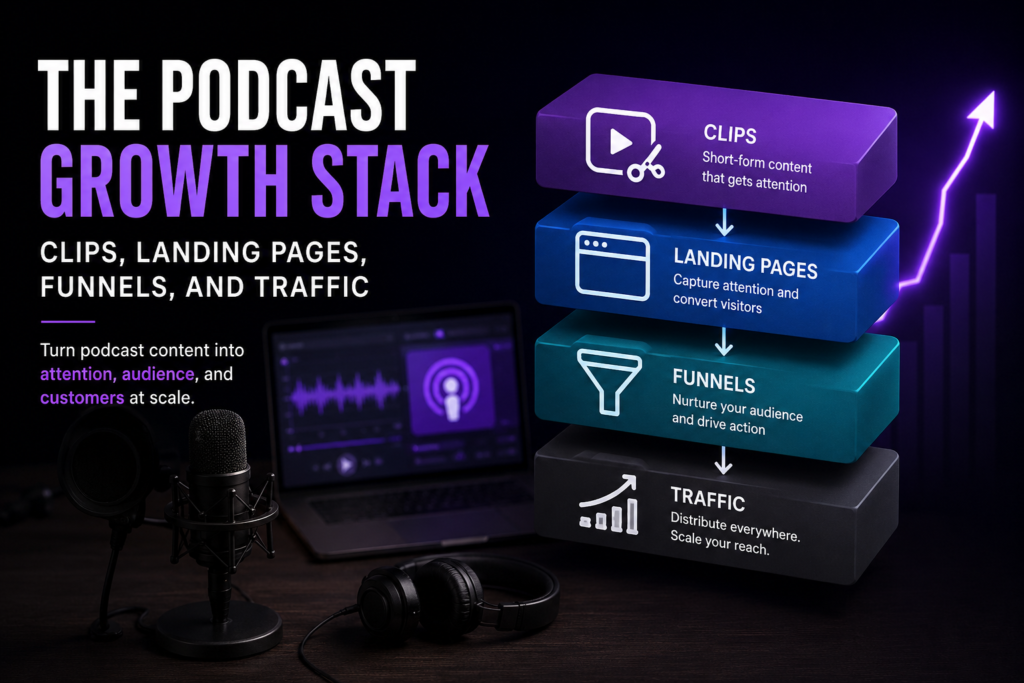 The Podcast Growth Stack That Actually Scales