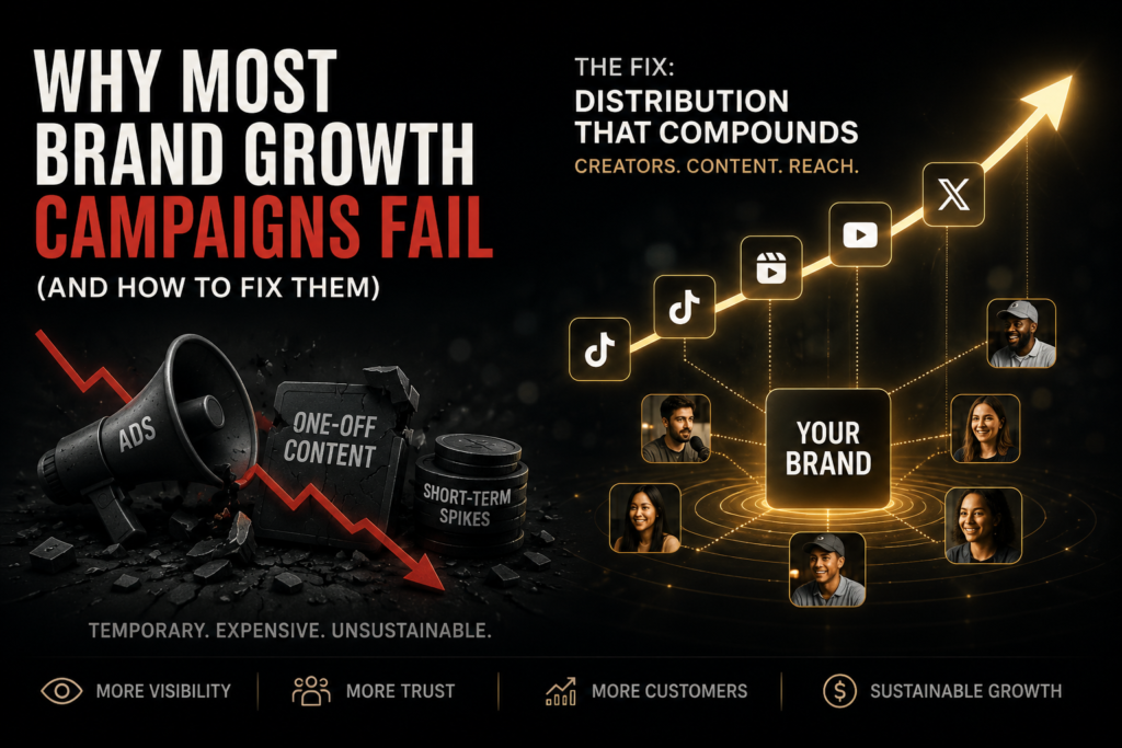 Why Most Brand Growth Campaigns Fail