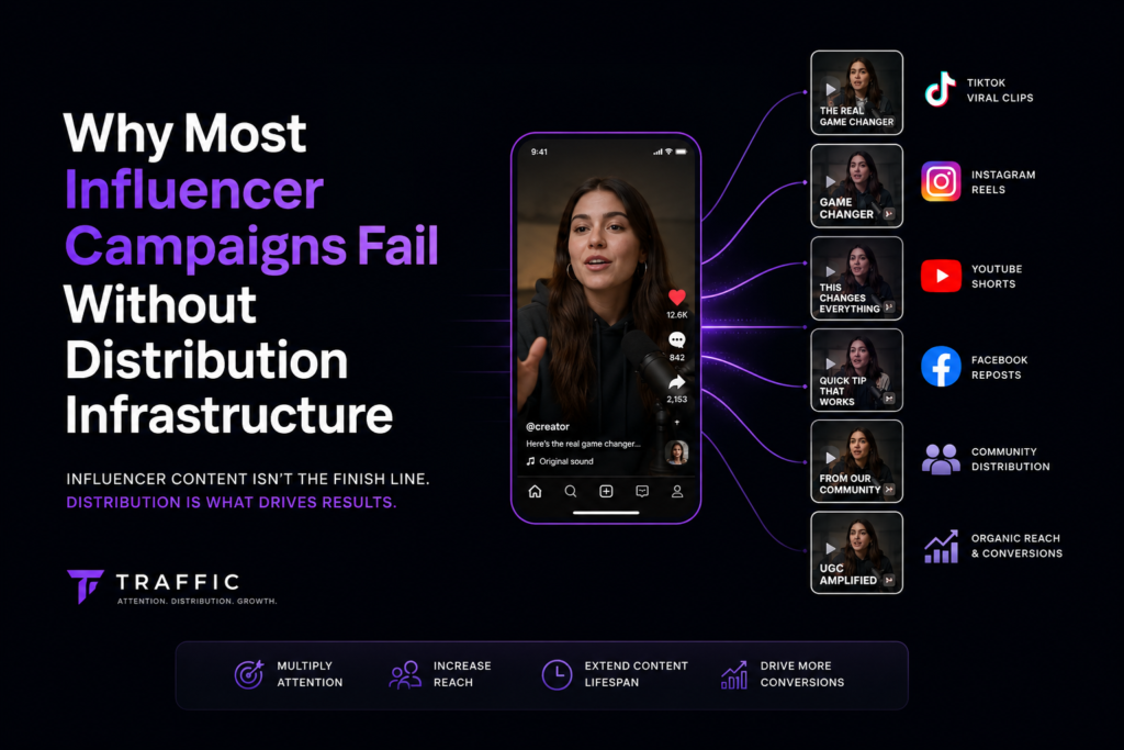 Why Most Influencer Campaigns Fail Without Distribution