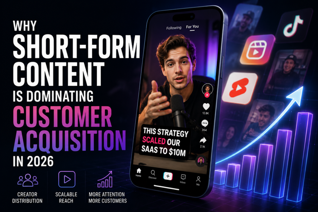 Why Short-Form Content Dominates Customer Acquisition
